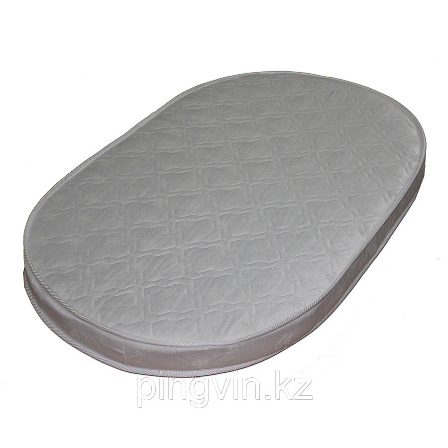МОНИС СТИЛЬ Матрас в кроватку КОКОС СТАНДАРТ ПРЕМИУМ ОВАЛ 125х75х10, фото 1