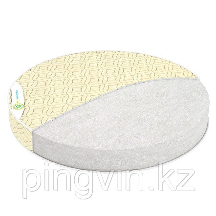 МОНИС СТИЛЬ Матрас в кроватку СТАНДАРТ- 3000 Круг 75х75х8, фото 1