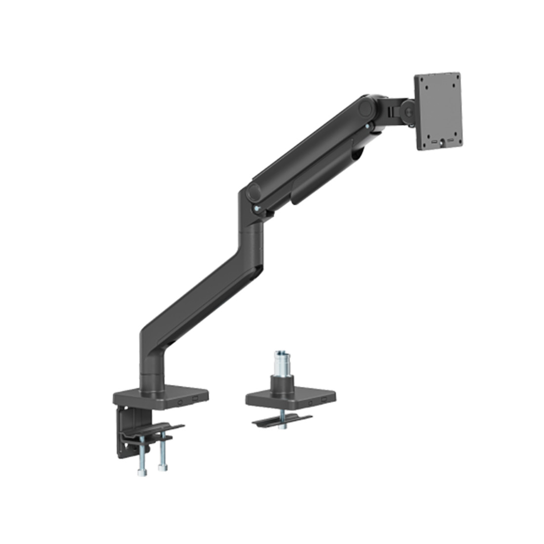Настольный кронштейн с газлифтом Brateck LDT74-C012 для 1 монитора (17"-49")