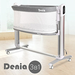PITUSO Колыбель 3 в 1 Denia на колёсах Grey/серый