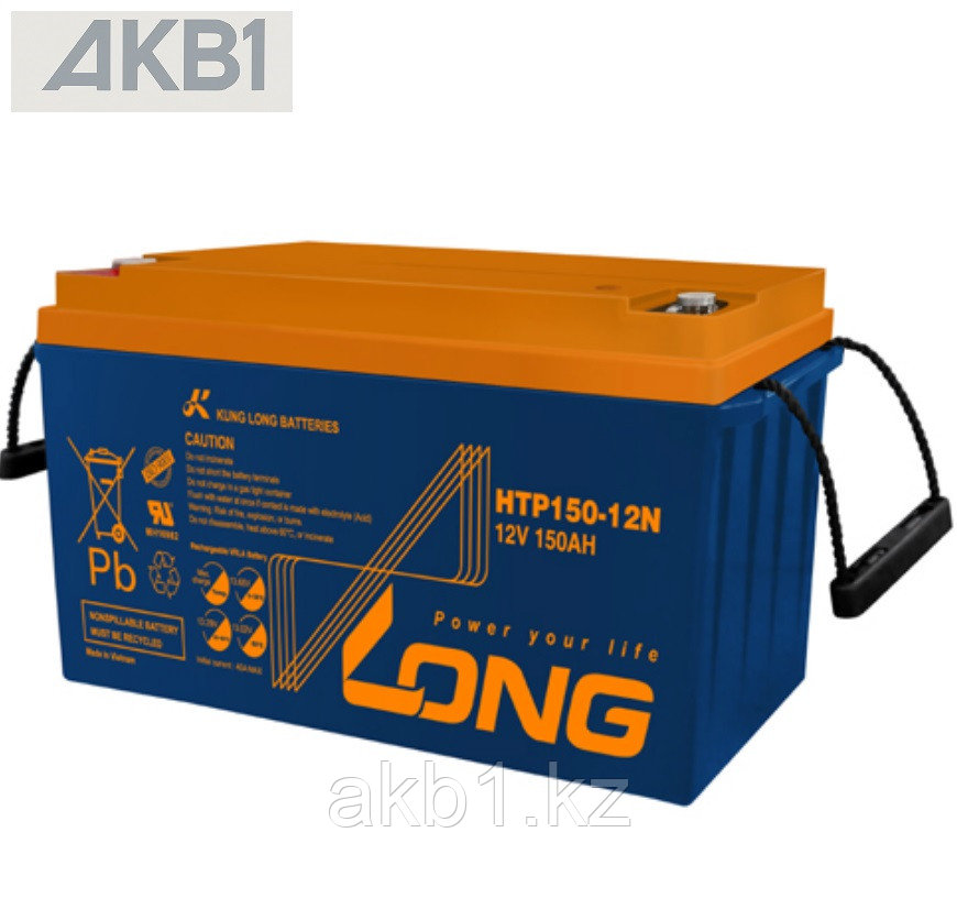 Аккумулятор Long HTP120-12N ( 12В 120 Ач | AGM | ДхШхВ, мм, 408*177*224 | Масса (± 3%), 37 кг ), фото 1