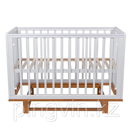 PITUSO Кровать детская маятник/съемная стенка Mirage Белый-бук, фото 1