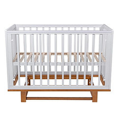 PITUSO Кровать детская маятник/съемная стенка Mirage Белый-бук