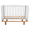 PITUSO Кровать детская маятник/съемная стенка Mirage Белый-бук, фото 2