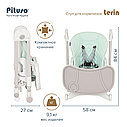 PITUSO Стул для кормления Lerin Mint/Мятный ECO-кожа, фото 6