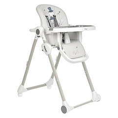 PITUSO Стул для кормления Mimi Grey Rabbit/Серый Зайка, ECO-кожа