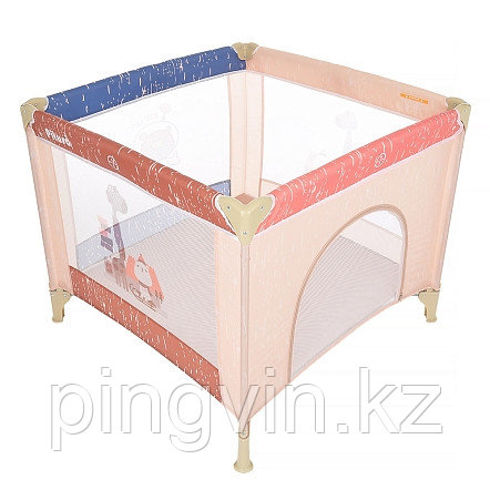 PITUSO Манеж ARIA ЖИРАФ, одноуровневый, лаз на молнии, 93*93*76см, фото 1