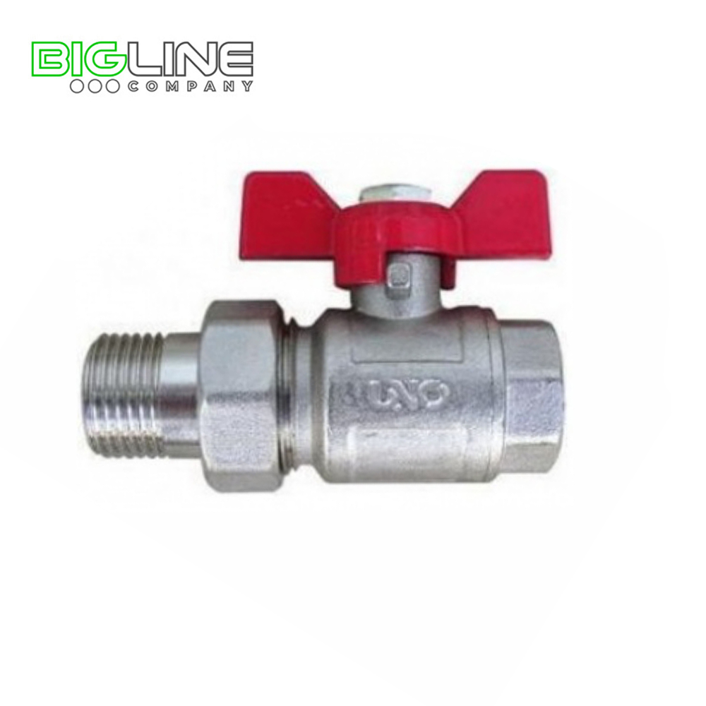 Кран шаровый UNO американка 1"  вн/нар