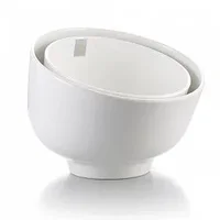 Салатник меламиновый белый 3.5 л, d=25 см, h=20см P.L.