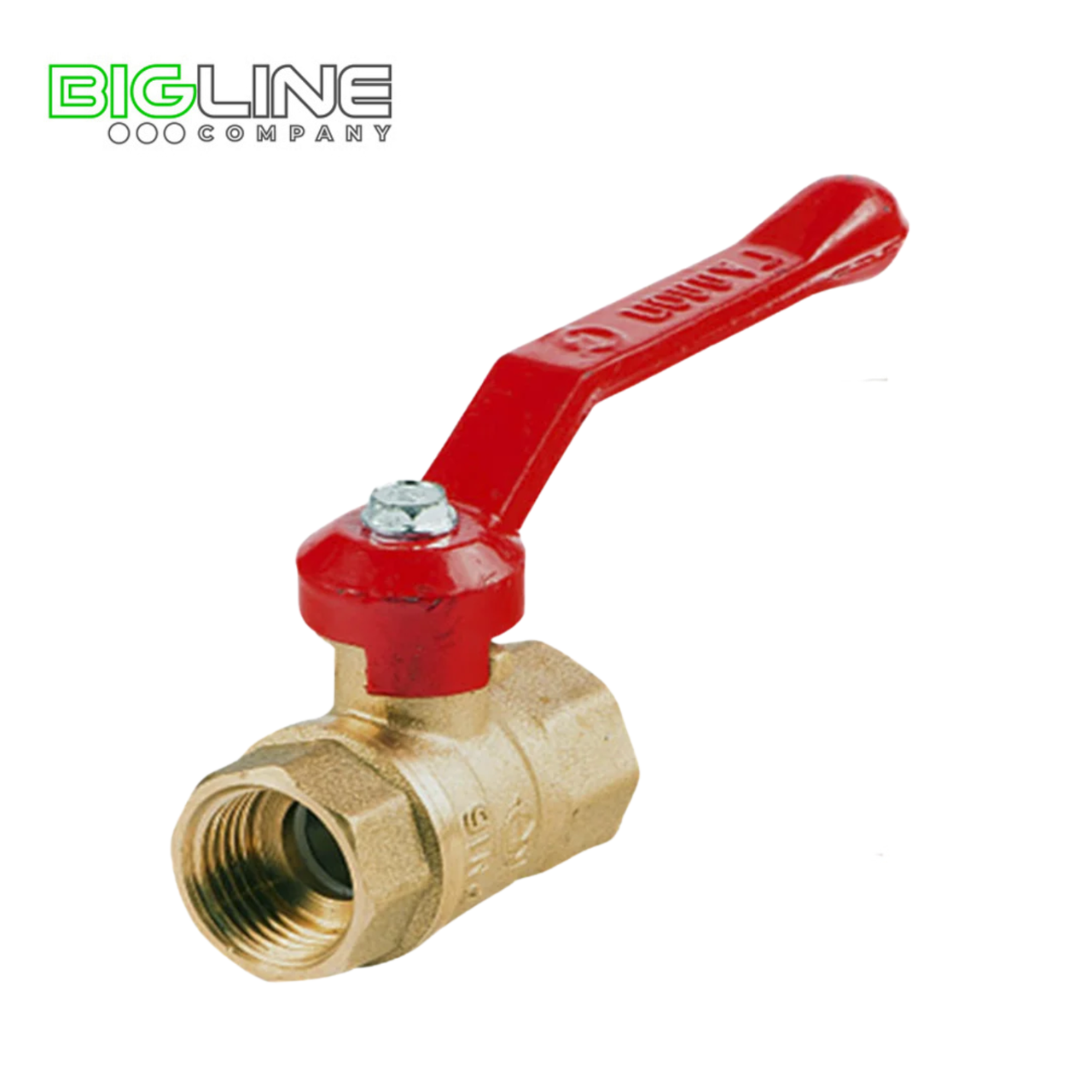 Кран шаровой латунь Галлоп  Ду32 ВР/ВР рычаг