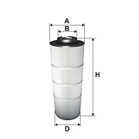 Картриджные фильтры для цемента, гипса и других сыпучих материалов