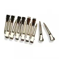 Зажим Малышок цветной 50шт/уп