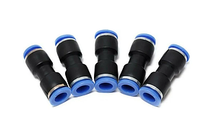 (F-SPU12K) Фитинг для пластиковых трубок 12 x 12мм, к-т 5шт.