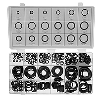 Набор резиновых уплотнительных прокладок, D 3 - 22 мм, 279 предм.//СИБРТЕХ