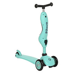 PITUSO Самокат трехколесный EC-M24 2 в 1 Light green/Светло-зеленый