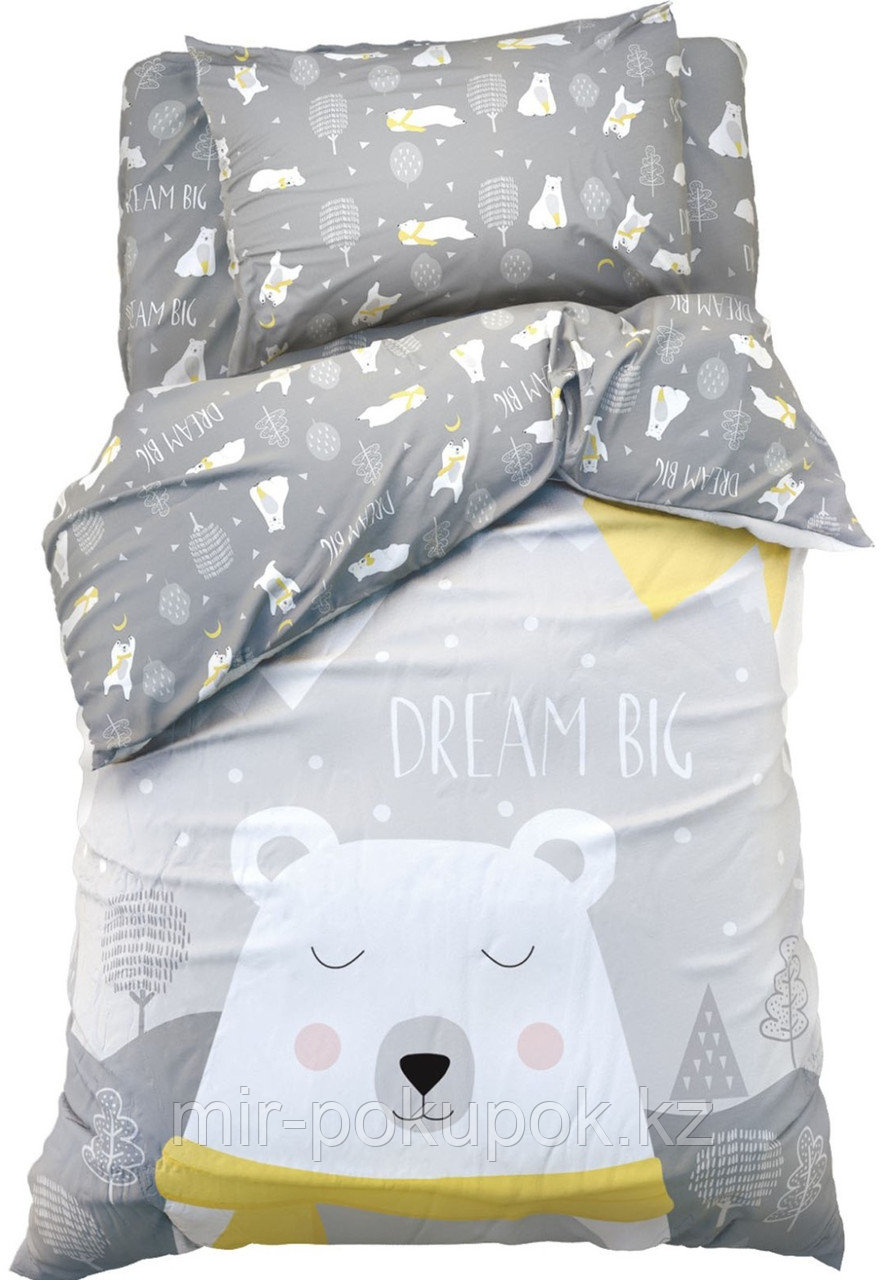 Комплект Этель Ease 1.5-спальный бязь, 1 наволочка: 50x70 см, фото 1