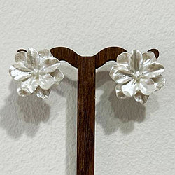 Серьги бижутерный сплав, без вставок