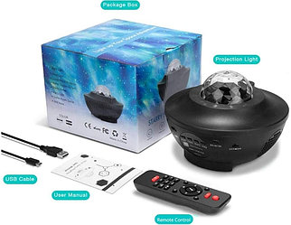 Прожектор StarryLight Galaxy черный