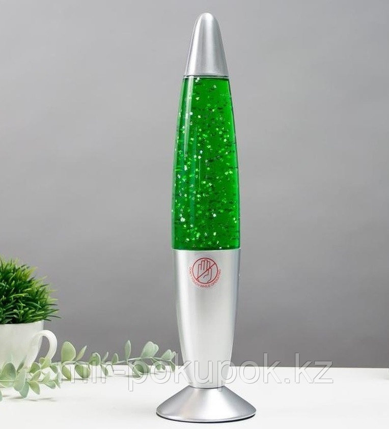 Лавовая лампа ART-0103, пластик, стекло, фото 1