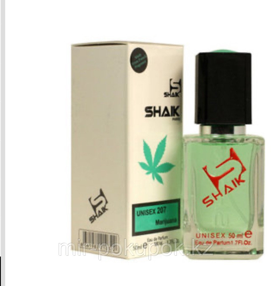 Shaik Парфюмерная вода №207 BYREDO PARFUMS MARIJUANA UNISEX , 50 мл. парфюмерная вода EDP 50 мл, унисекс, фото 1