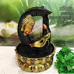 Статуэтка фонтан водопад Фен Шуй 25 см, полистоун