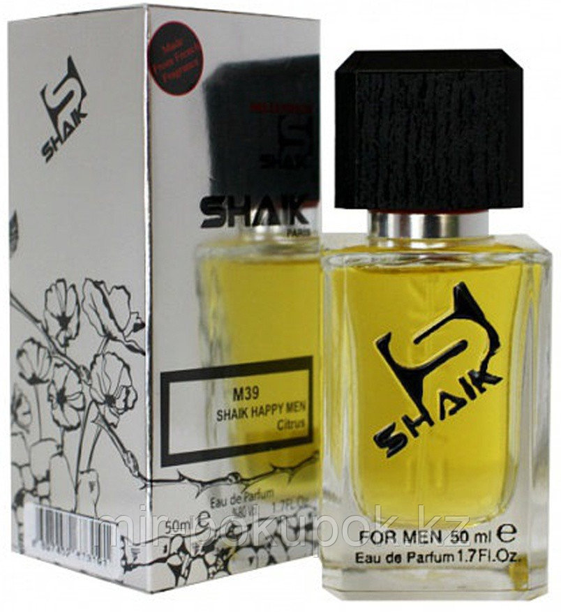 Shaik Парфюмерная вода Shaik M39 Clinique Happy for men eau de parfume 50ml аромат для мужчин парфюмерная вода, фото 1
