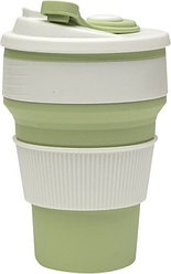 Многоразовый стакан раскладной 15809005_382869 зеленый 0.35 л