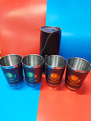 Стопка Набор рюмок 100 мл Казахстан 4 шт