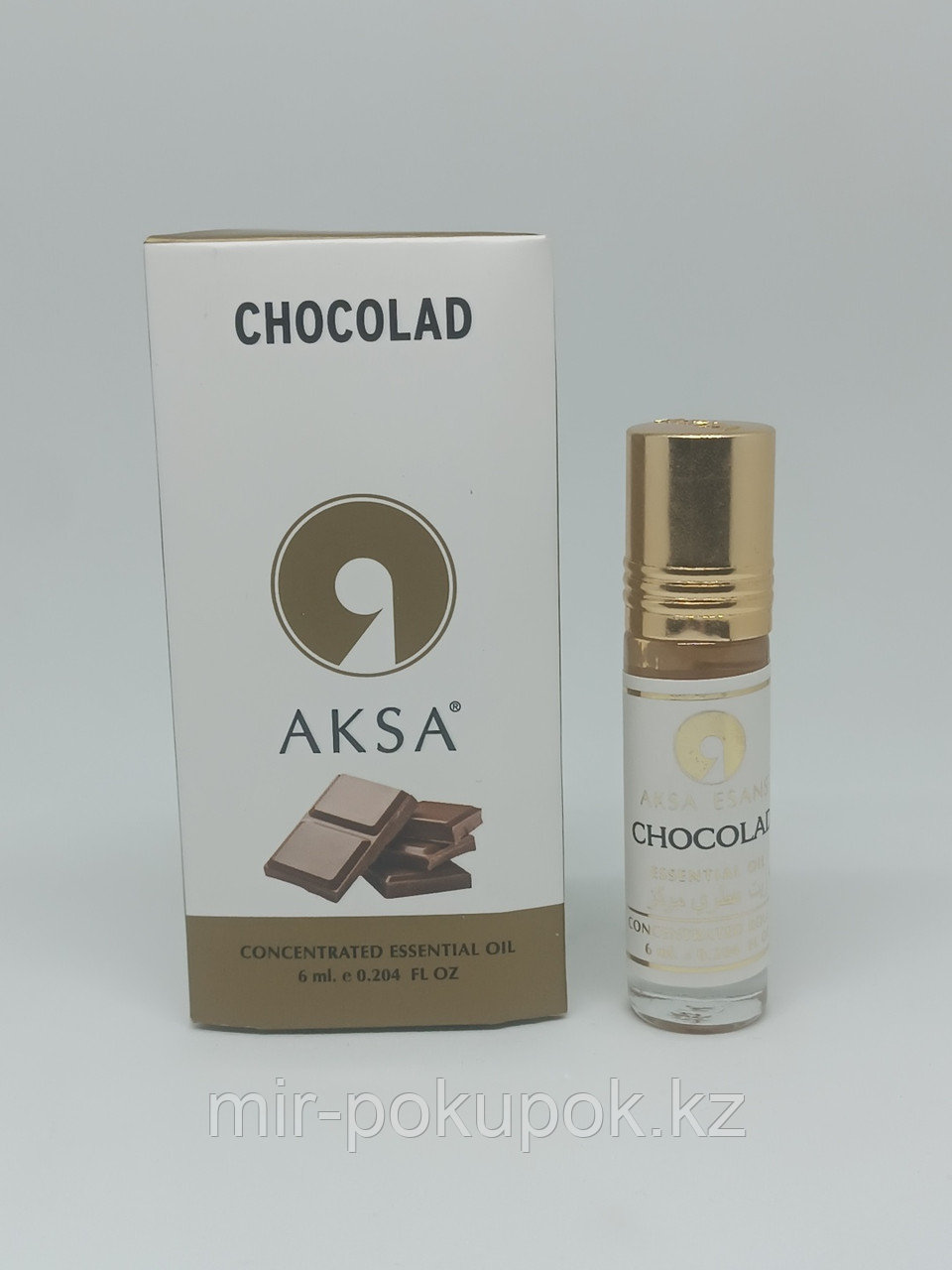 AKSA Chocolad парфюмерное масло 6 мл, унисекс, фото 1