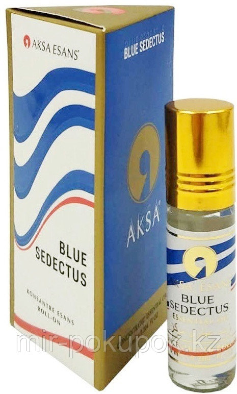 AKSA Blue Sedectus парфюмерное масло 6 мл для мужчин, фото 1