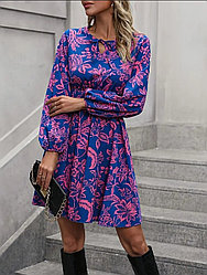 Повседневное платье фиолетовый