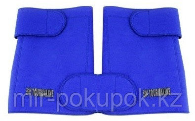 Турмалиновые с магнитными вставками бандаж на коленный сустав размер универсальный синий, фото 1