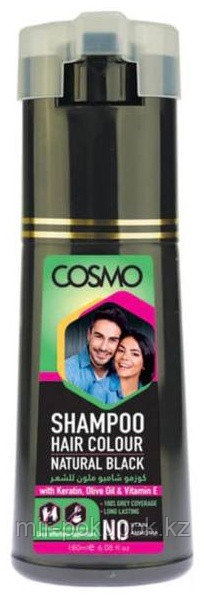 Cosmo Шампунь Краска Черная шампунь оттеночный 180 г, фото 1
