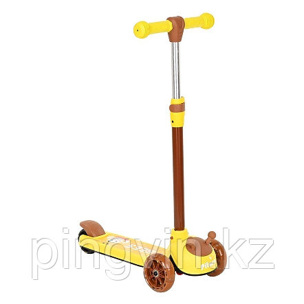 PITUSO Самокат трехколесный HD-S806 Yellow/Желтый, фото 1