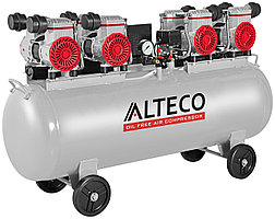 Безмаслянный компрессор ALTECO ACO 120L