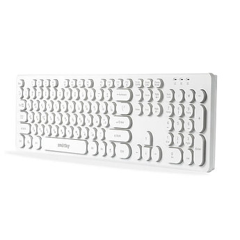 Клавиатура проводная с подсветкой Smartbuy ONE 328 белый