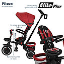 PITUSO Велосипед трехколесный Elite Plus Red Maroon/Темно-красный, фото 5