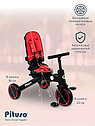 PITUSO Велосипед трехколесный Leve Pro, складной, с сумкой, Red/Красный, фото 4