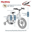 Велосипед Royalbaby двухколесный, Galaxy Fleet 14" Red/Красный, фото 4