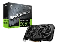 MSI Видеокарта MSI GeForce RTX 5060 Ti 16G Shadow 2X OC Plus