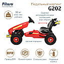 PITUSO Педальный картинг G202 (122*60*60см), надувные колеса,  Красный/Red, фото 2