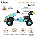 PITUSO Педальный картинг G202 (122*60*60см), надувные колеса, Голубой/Light Blue, фото 2