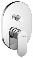 Смеситель для душа Bravat Joyful настенный с одной ручкой, хром (F9428563CP-01-ENG)