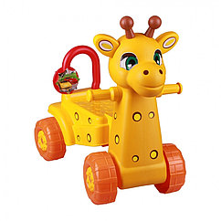 АЛЬТЕРНАТИВА Каталка детская Жираф Желтый