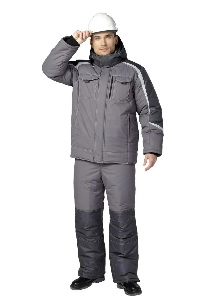 Костюм рабочий  зимний "Финикс" цвет серый/темно-серый, фото 1