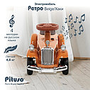 PITUSO Электроквадроцикл Ретро 6V/4.5Ah,20W*1 ,82*34*40см,Beige/Хаки, фото 2