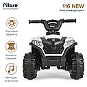PITUSO Электроквадроцикл, 116-NEW 6V/4.5Ah,20W*1,68*43*47см, White/Белый, фото 7