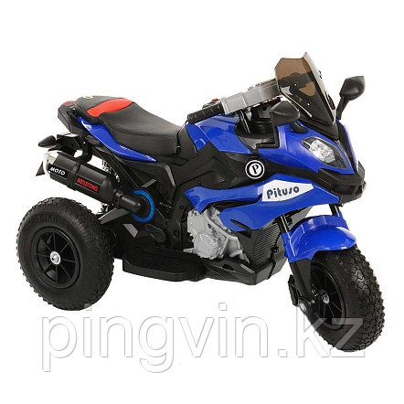 PITUSO Электромотоцикл HLX2018/2, 108х46х76 см, Blue/ Синий, фото 1