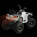 ZHEHUA Электро-Квадроцикл 12V/7Ah, 35W*2, надувные колеса, Белый/WHITE, фото 3