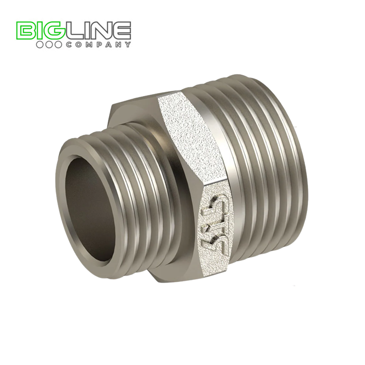 Ниппель латунь никель переходной Ду 2*1 н.р РТП (5/40)